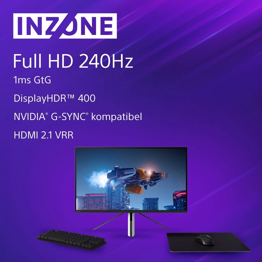 SONY Gaming Monitor INZONE M3 27Zoll Full HD 240 Hz IPS-LCD B-WARE