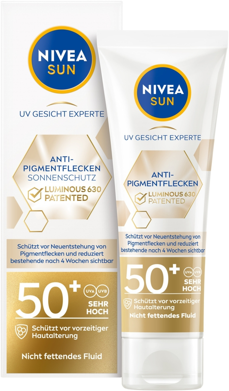NIVEA SUN UV Face W630 Anti-Pigmentflecken Sonnenschutz LSF 50+ 40ml