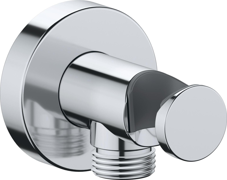 DURAVIT Wandanschlussbogen mit Brausehalter Schlauchanschluß Chrom NEU