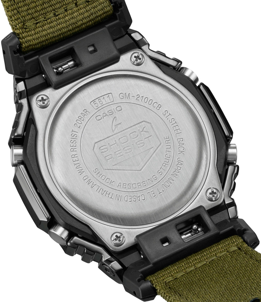 CASIO Herren Armbanduhr GM-2100CB-3AER Quarz Chronograph Stoppuhr 44 mm B-WARE