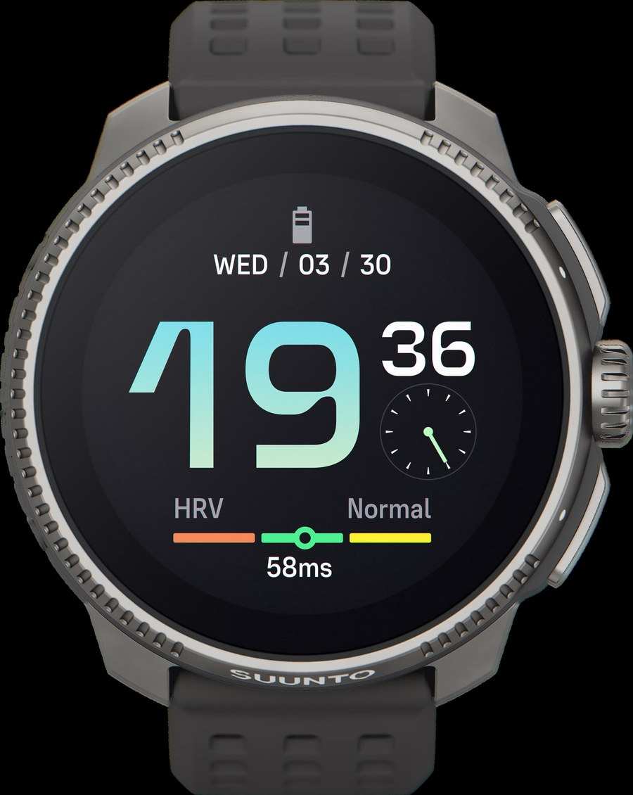 SUUNTO Smartwatch Race Titanium Charcoal 1,43 Zoll AMOLED 49mm schwarz B-WARE
