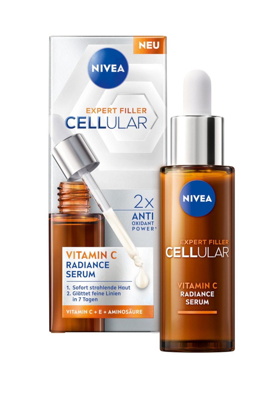 NIVEA CELLULAR Expert Hyaluron Serum 30ml + Vitamin C Serum 30ml Set
