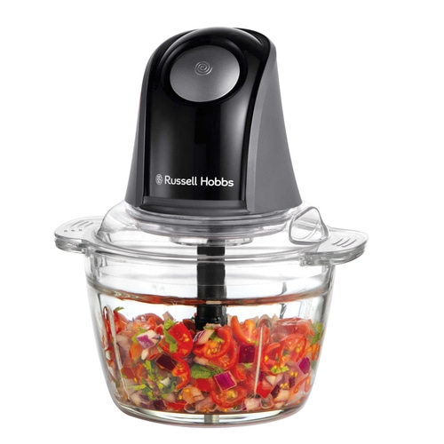 RUSSELL HOBBS Mini Zerkleinerer elektrischer Mixer 27131-56 Matte Charcoal 200 W