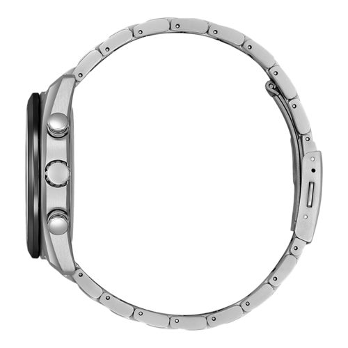 CITIZEN Herren Armbanduhr BY1018-80E Mondphasenwerk Solar Funkuhr 43 mm B-Ware