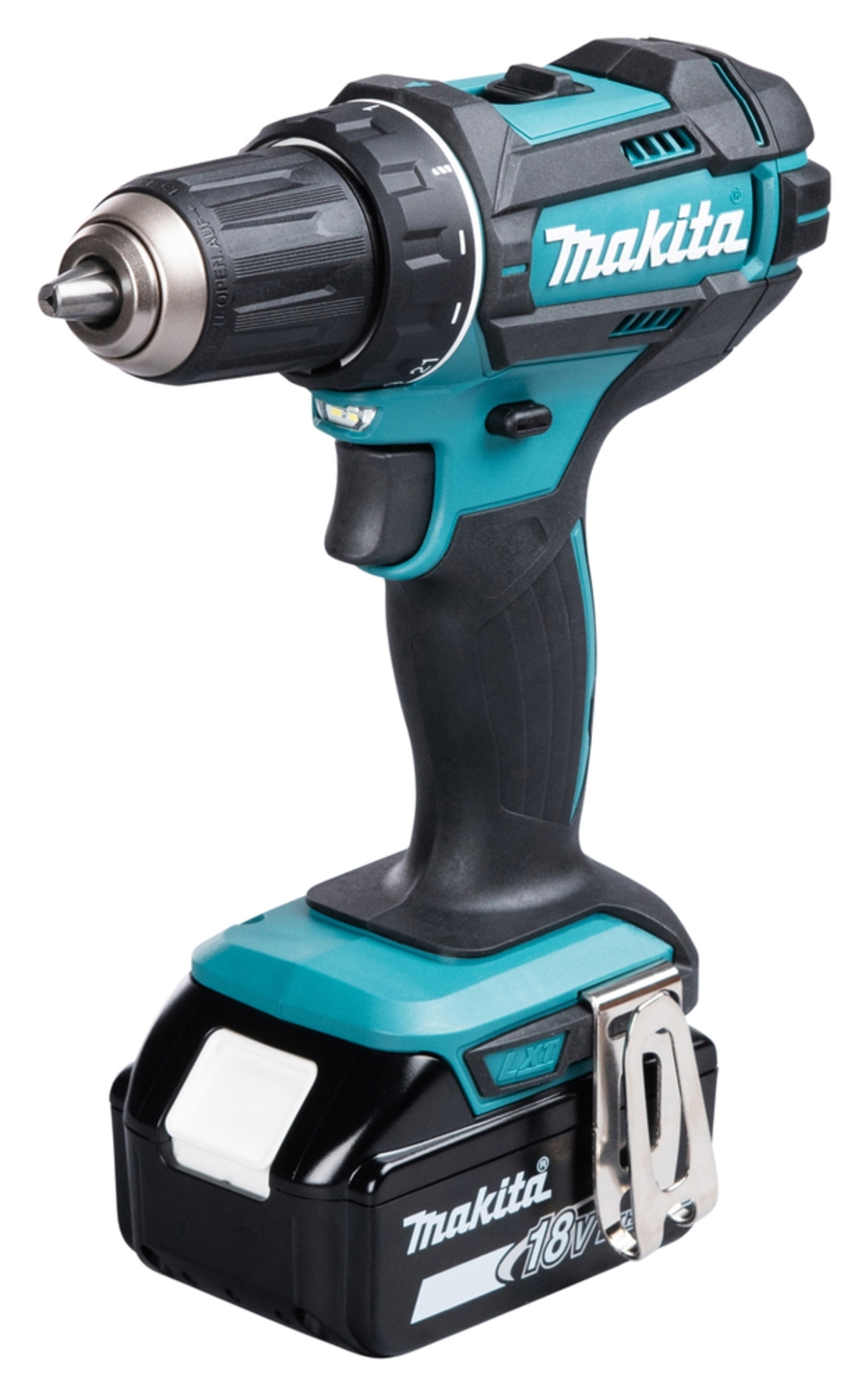Makita Akku-Bohrschrauber, blau-schwarz, 18V, Werkzeug, Bohrmaschine
