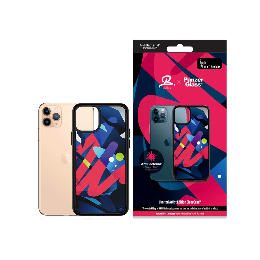 PanzerGlass™ Handyhülle Mikael B iPhone 11 Pro Max TPU Hülle Schutzhülle
