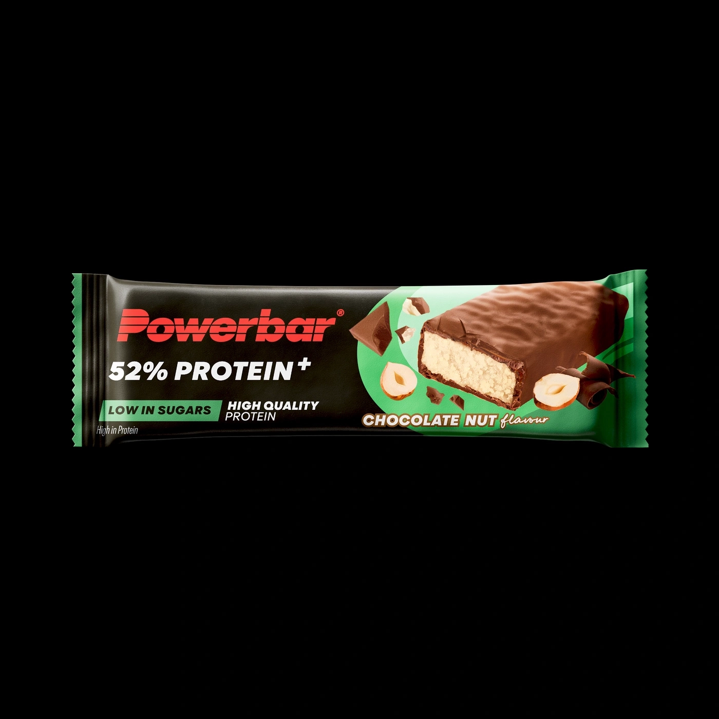 Powerbar Schokoladen-Nuss-Riegel mit 52 % Protein