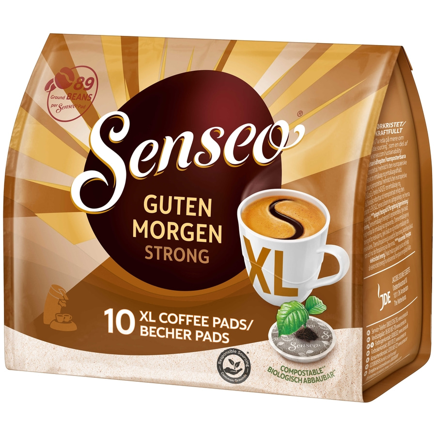 SENSEO Pads Guten Morgen Strong XL Senseopads 10 x 10 XL Kaffeepapds100 Getränke