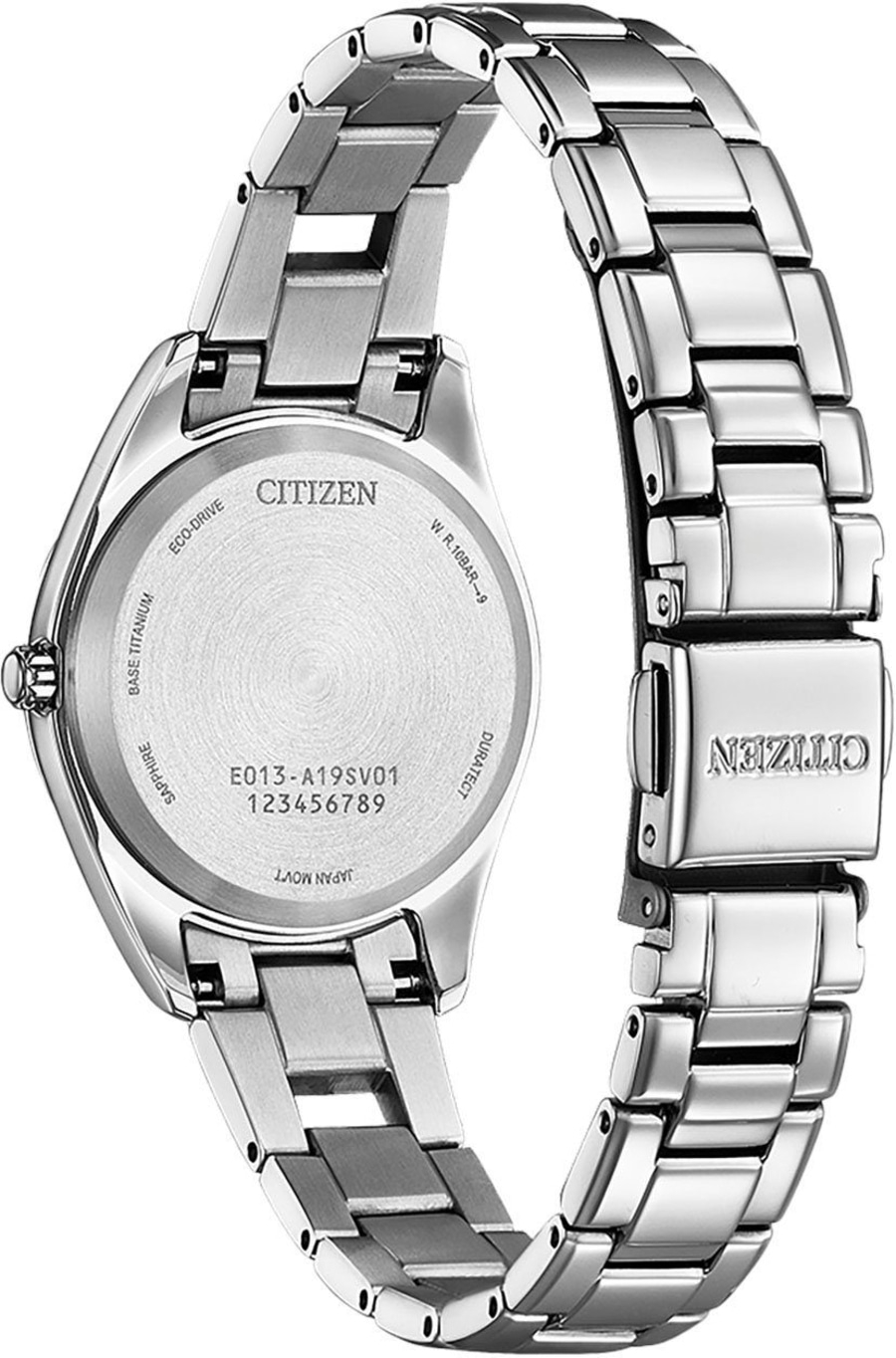 CITIZEN Damenarmbanduhr EW2601-81M Solar Eco-Drive Titan Datum 37mm B-WARE