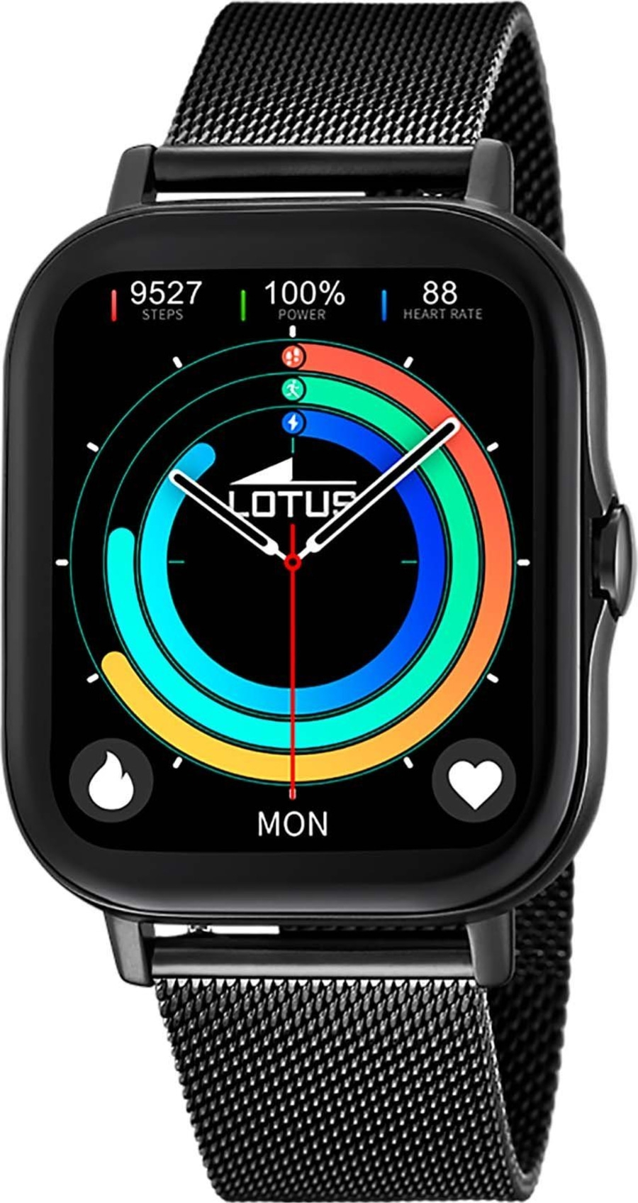 LOTUS Smartwatch 50046/1 Bluetooth für Android und iOS 37/44mm schwarz B-WARE