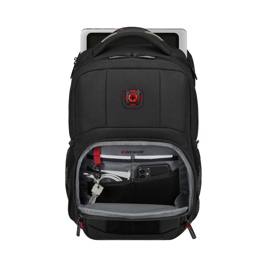 WENGER Gaming-Laptop-Rucksack PlayerMode 15,6" Laptop Tablet- Fach 20 L Schwarz