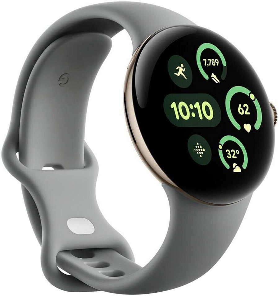 GOOGLE Pixel Watch 3 Smartwatch 41mm AMOLED-Display WIFI GPS Champagne Gold NEU