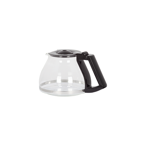 MELITTA Glaskanne Look® Ersatzkanne schwarz für Filterkaffeemaschine