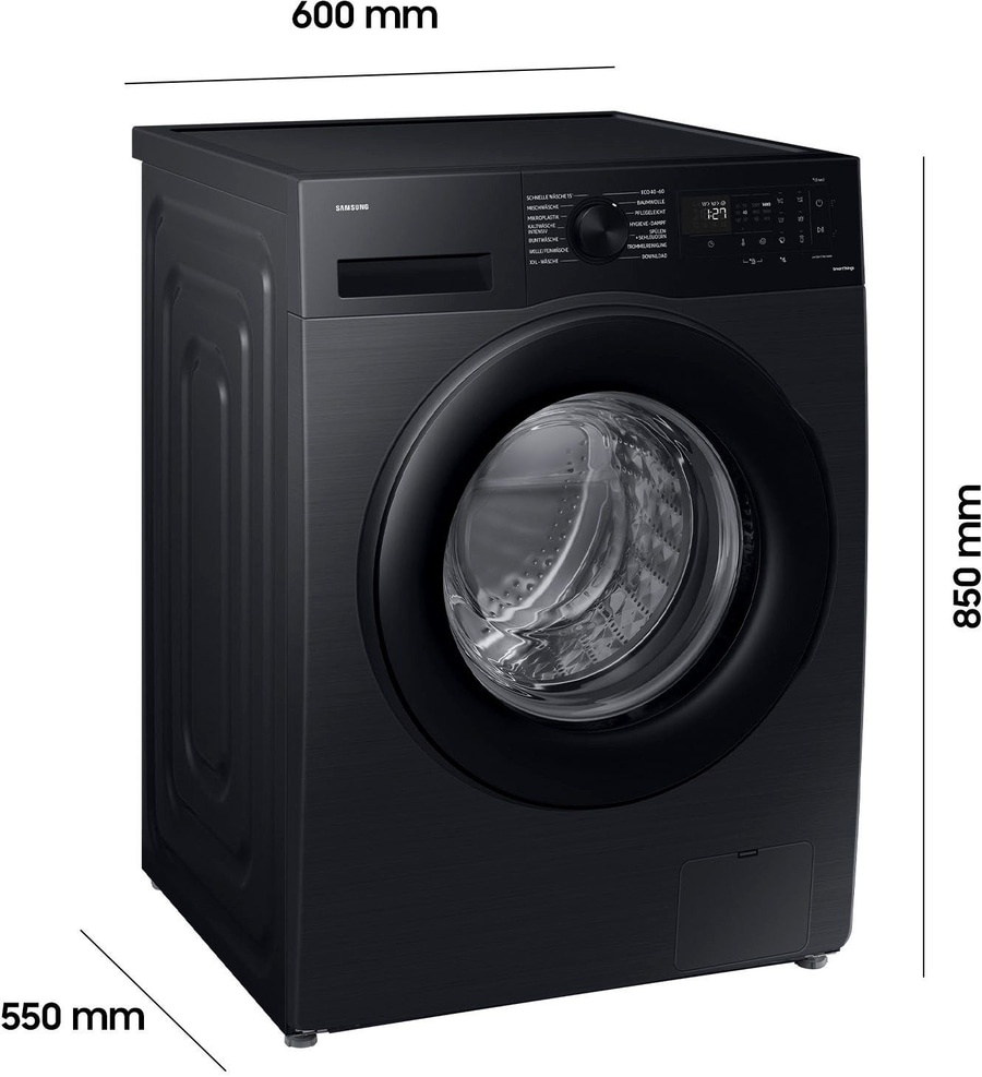 SAMSUNG Waschmaschine WW5000C WW90CGC04AAB Frontlader 9kg Kapazität B-WARE