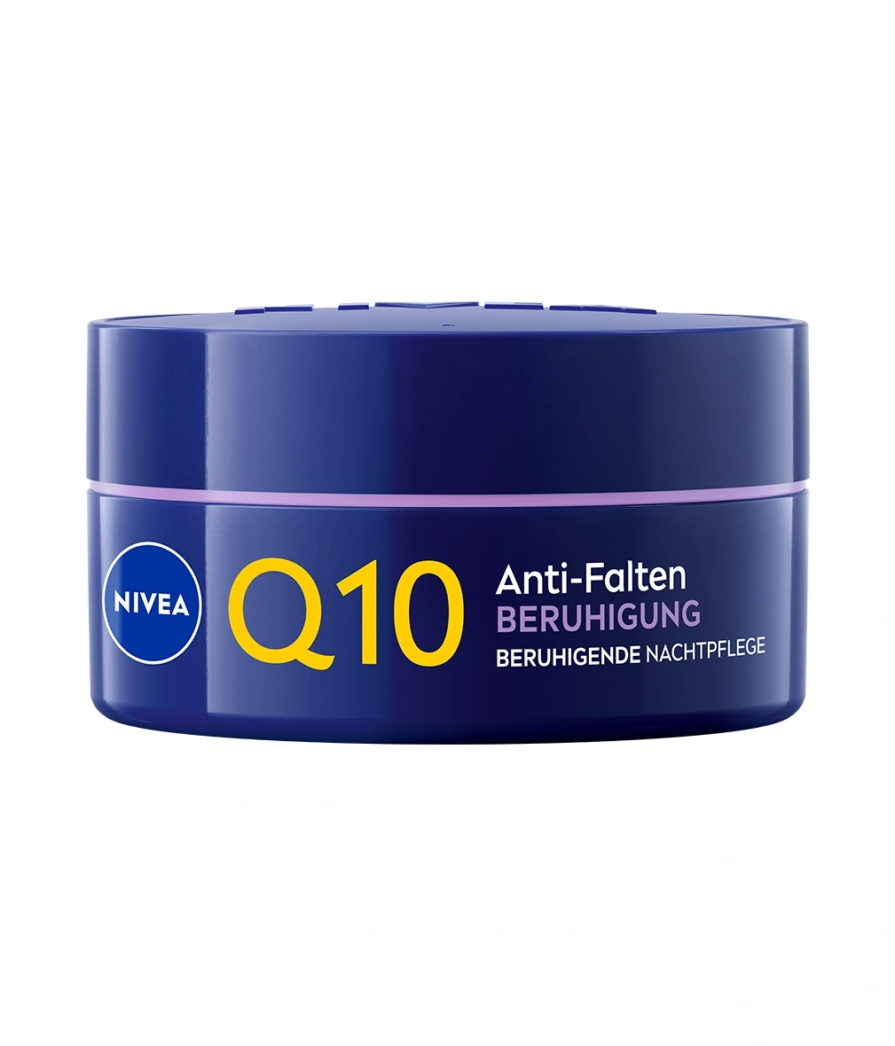 Nivea Q10 Anti-Falten Beruhigende Nachtpflege.