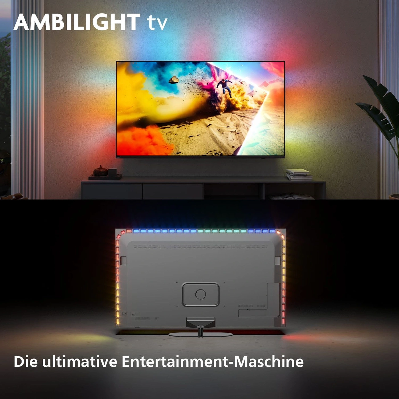 PHILIPS 65MLED950/12 Ambilight Fernseher 65" 4K UHD QD MiniLED Smart TV B-Ware