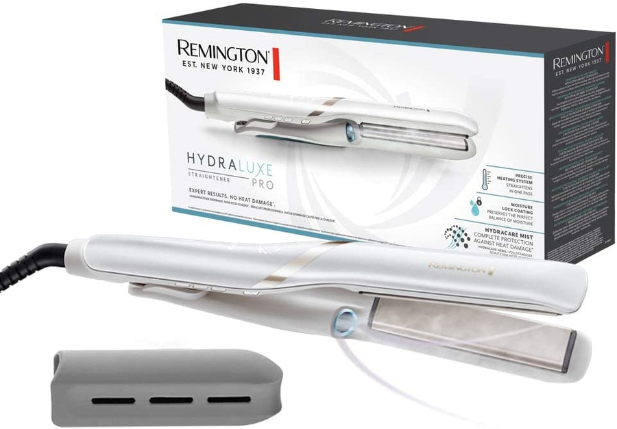 REMINGTON Haarglätter Hydraluxe PRO S9001 Dampfglätteisen Hydracare Nebel 170°C
