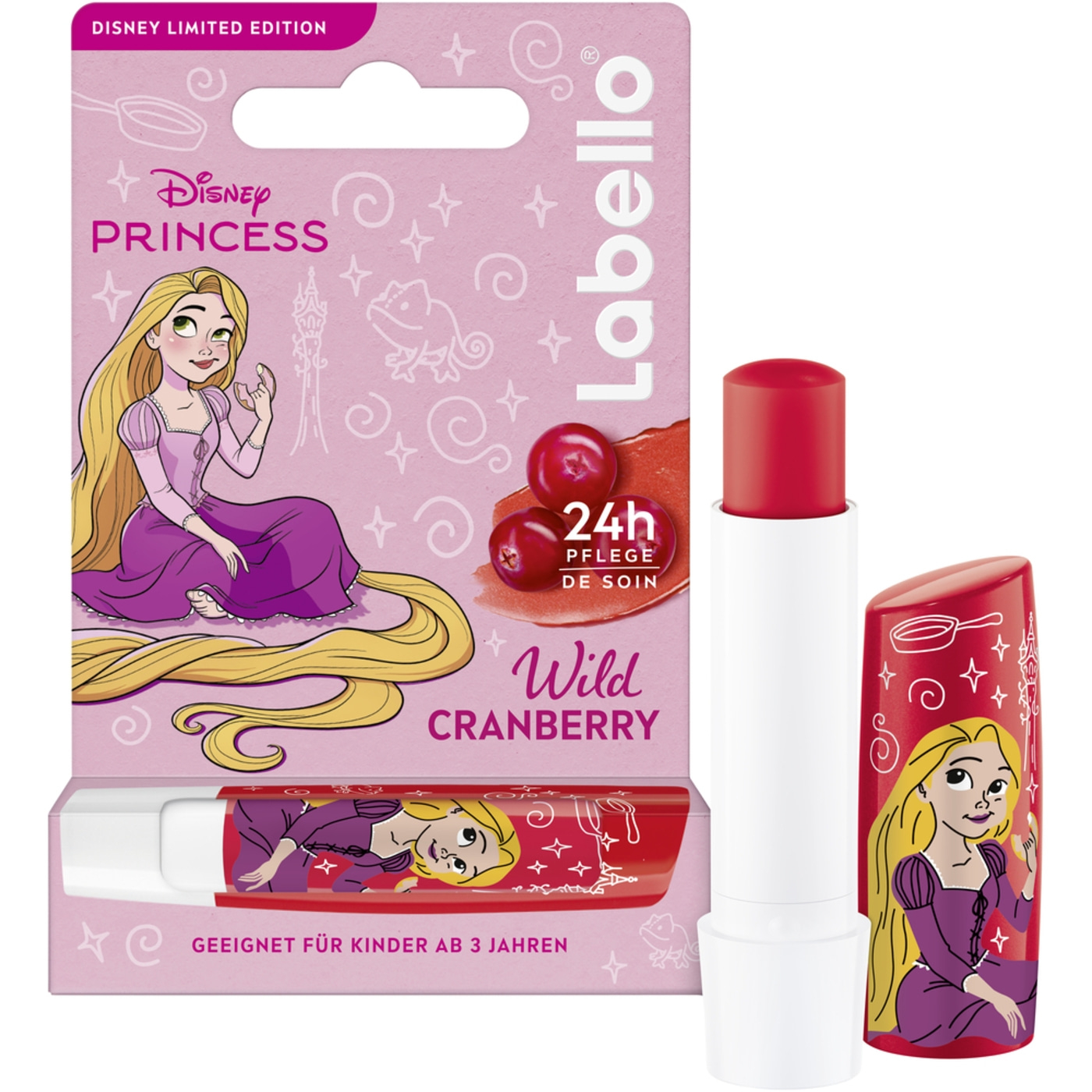 Labello LIMITED DISNEY PRINCESS EDITION Lippenpflegeset (4-teilig)
