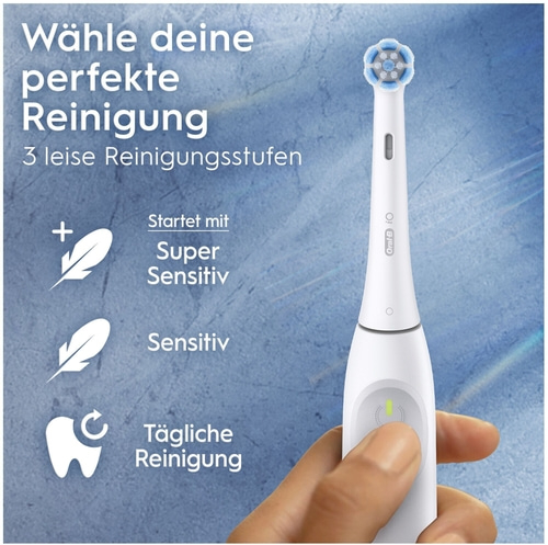 BRAUN Oral-B iO 2 elektrische Zahnbürste 3 Programme Reiseetui rosa B-Ware