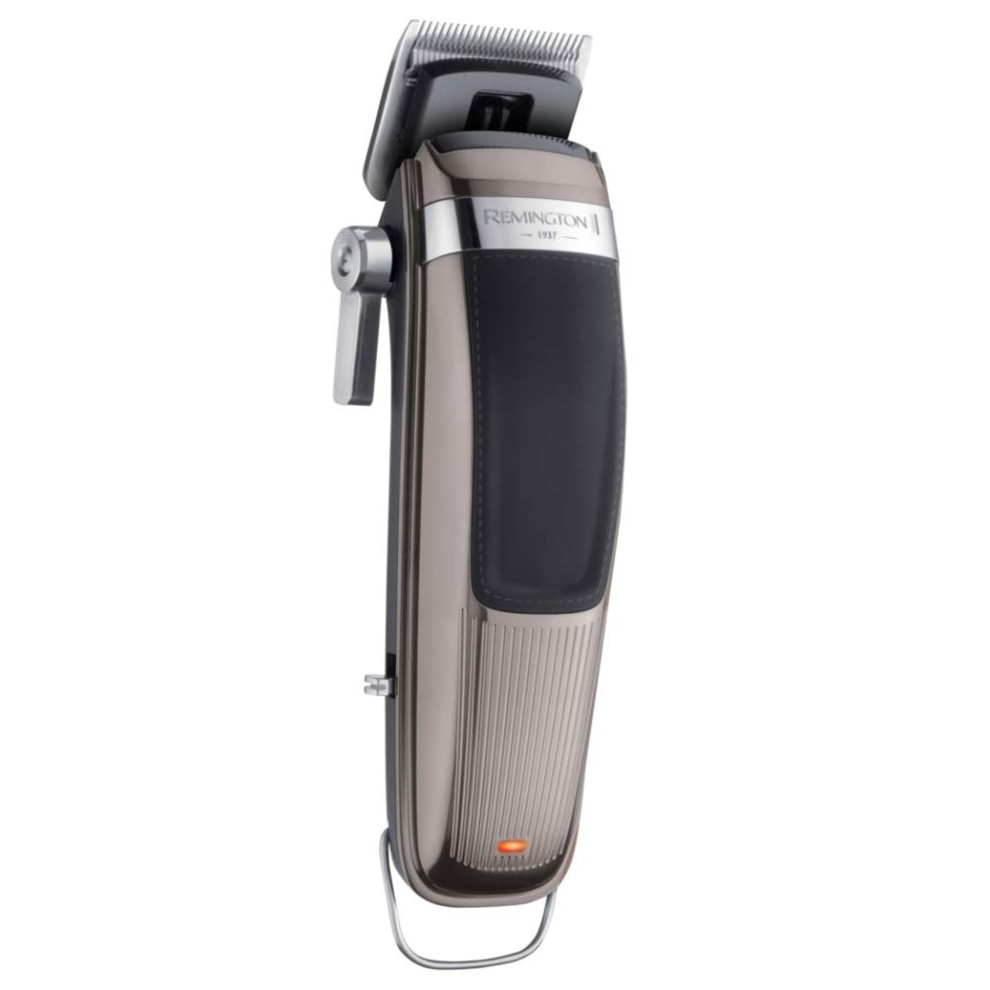 Remington Haarschneider, silber und schwarz, Detailaufnahme, Nahaufnahme, Produktfoto