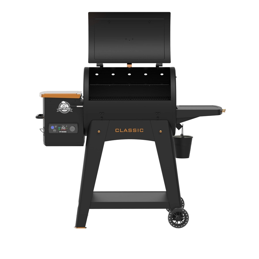 Pit Boss Pelletgrill Onyx Classic 700 Holzpellet Grill BBQ bis zu 535 °C