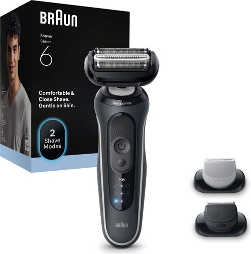 BRAUN Series 6 62-G1650s Nass- Trockenrasierer Elektrorasierer Trimmer B-Ware