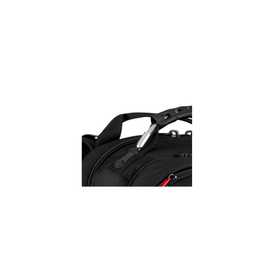 WENGER Carbon Notebook-Rucksack bis 17 Zoll Wasserdicht 30 L Schwarz-Rot