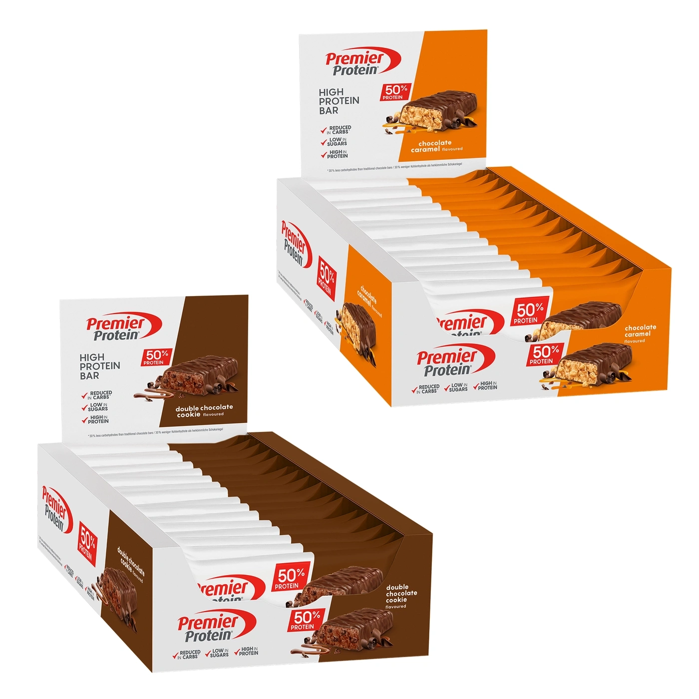 Premier Protein Riegel mit 50% Protein