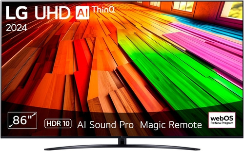 LG 86UT81006LA LED-Fernseher 218 cm/86 Zoll 4K UHD Smart-TV B-WARE