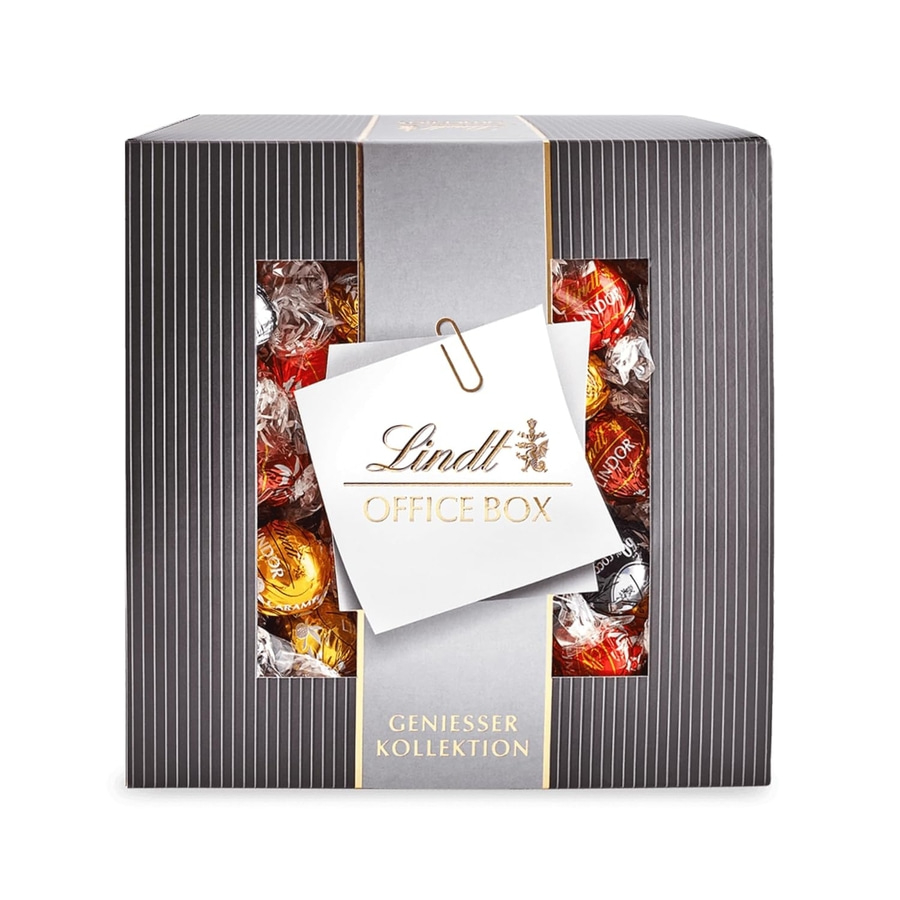 Lindt "Office Box" "Genießer Kollektion" Schachtel mit Pralinen