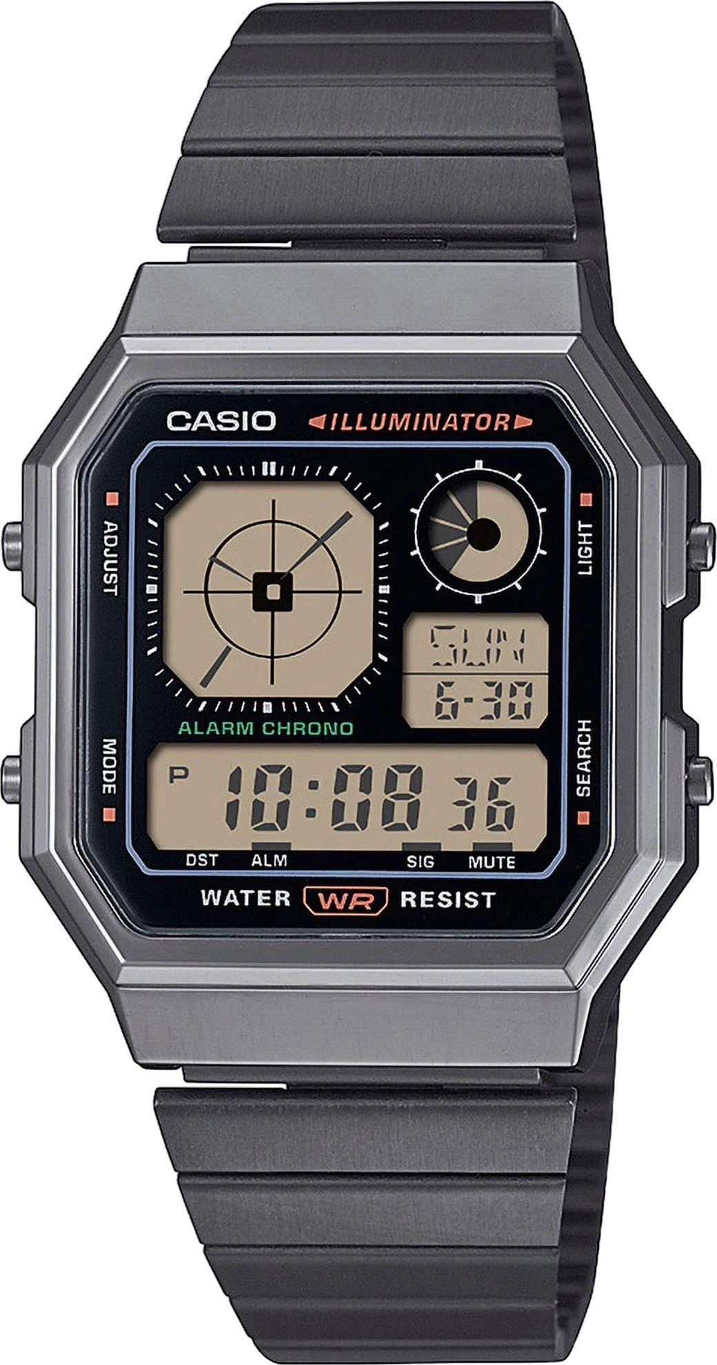 CASIO VINTAGE Herren Armbanduhr Chronograph A130WEGG-1AEF Herrenuhr Digital