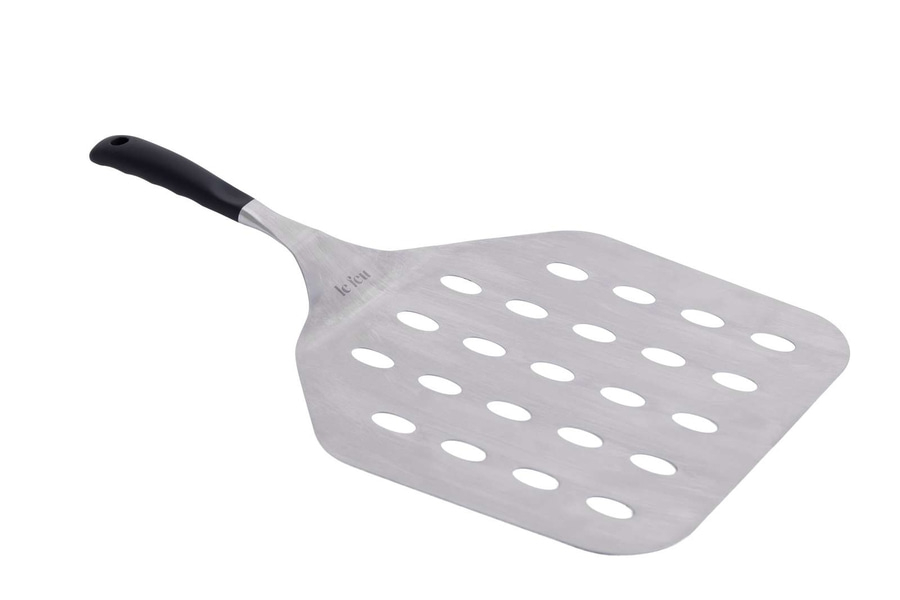 Le Feu Pizzaschieber Pizzaschaufel Turtle Pizza Peel perforierter Edelstahl