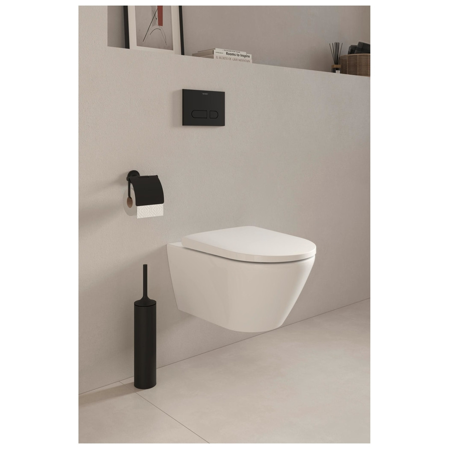 DURAVIT Starck T Toilettenpapierhalter Papierrollenhalter WC Schwarz NEU