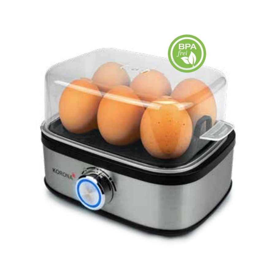 KORONA Eierkocher 25307 6 Eier kochen pochieren 210 Watt Einfache Reinigung NEU