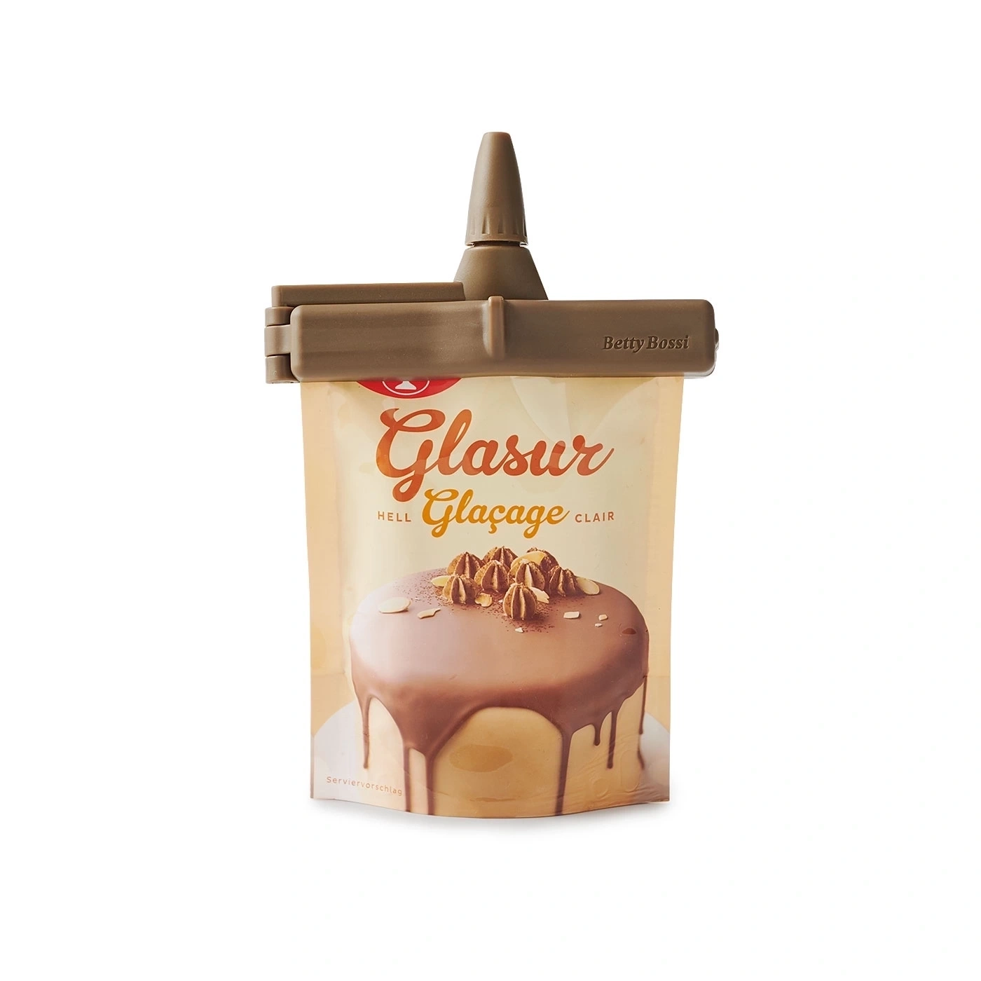 Glasur-Packung mit Kuchen-Dekoration, Betty Bossi, hell, Glacage clair