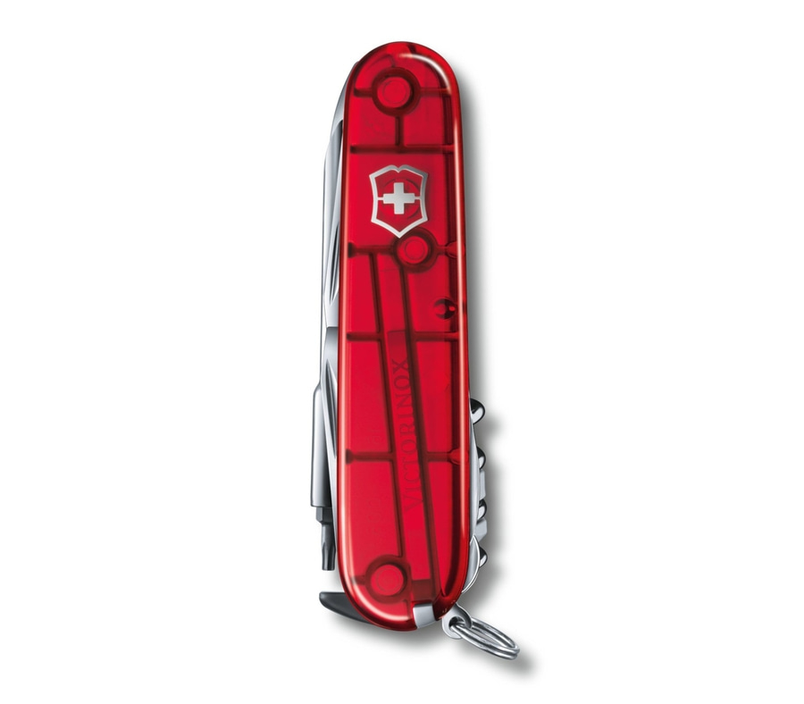 VICTORINOX CyberTool L Taschenmesser 1.7775.T 39 Funktionen rot transparent