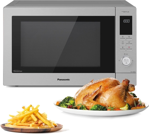 PANASONIC 4in1 Kombigerät Air Fryer + Mikrowelle + Grill + Heißluft NN-CD88QSEPG