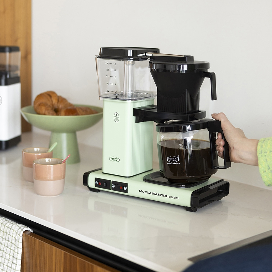MOCCAMASTER Filterkaffeemaschine KBG Select Pastel Green 1,25L hellgrün NEU
