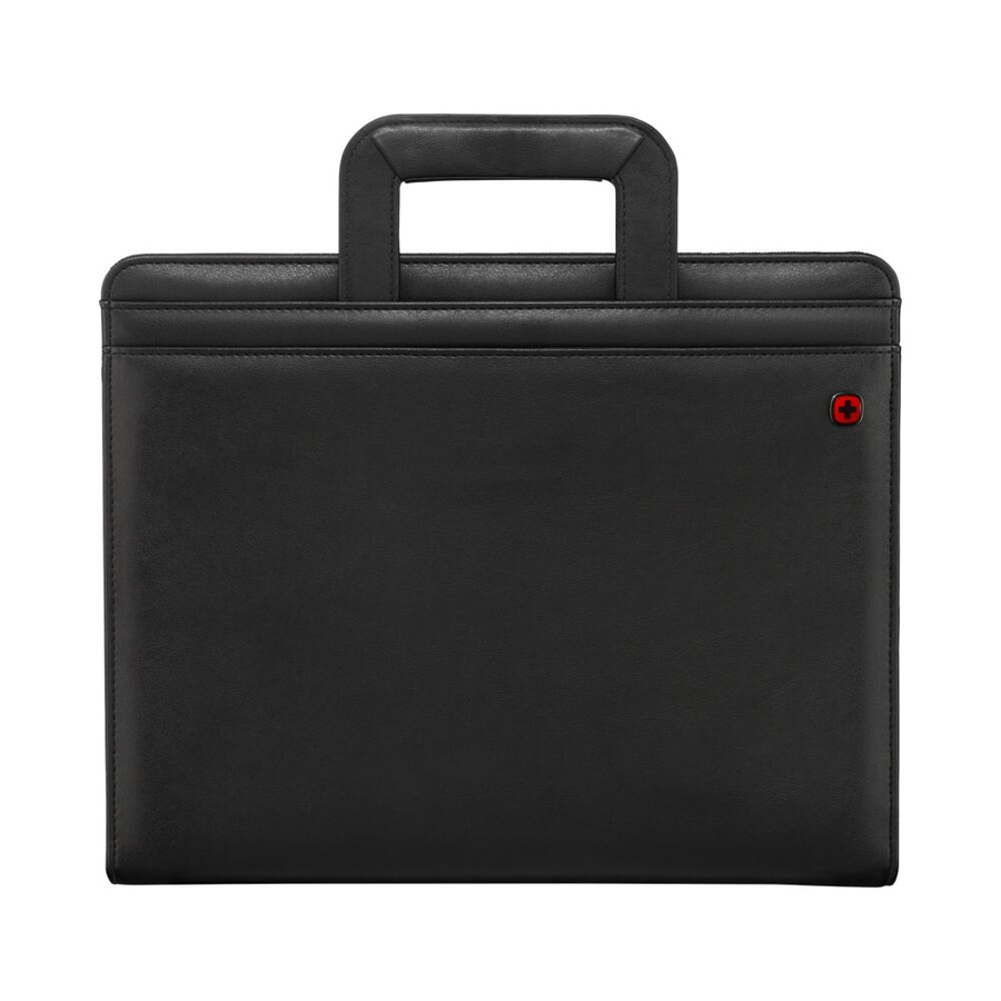 WENGER Schreibmappe Venture Reissverschluss Tragegriffe A4-Notizblock Schwarz