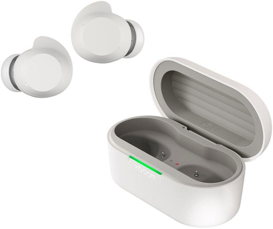 LG xboom Buds In-Ear Kopfhörer Bluetooth 5.4 ANC USB-C IPX4 weiß B-WARE