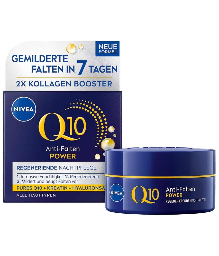 NIVEA Q10 Anti-Falten Power Nachtpflege 50ml