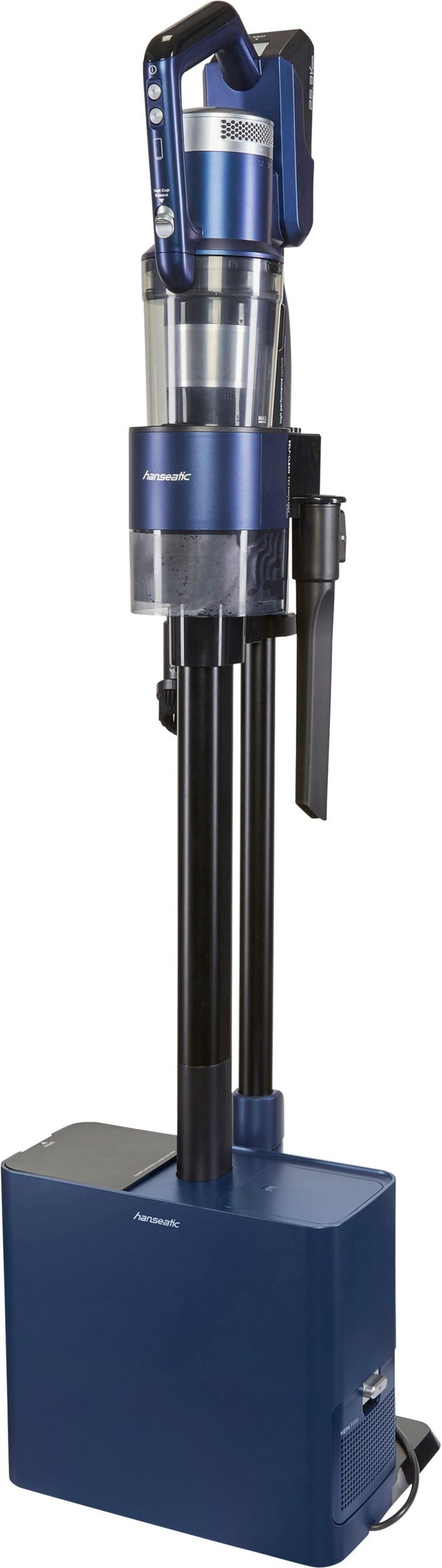 HANSEATIC Akku-Stielstaubsauger HVSS350600SMC mit Absaugstation 350 W B-WARE