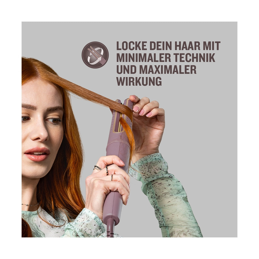 REMINGTON Lockenstab rotierend Rotating Curler AIRvive CI8930 Anti-Frizz Ionen