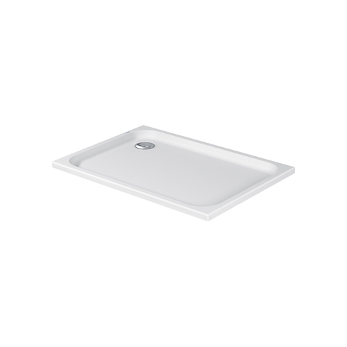 DURAVIT Duschwanne D-Code 1200 x 800mm Weiß Rechteck Ablaufdurchmesser 90mm