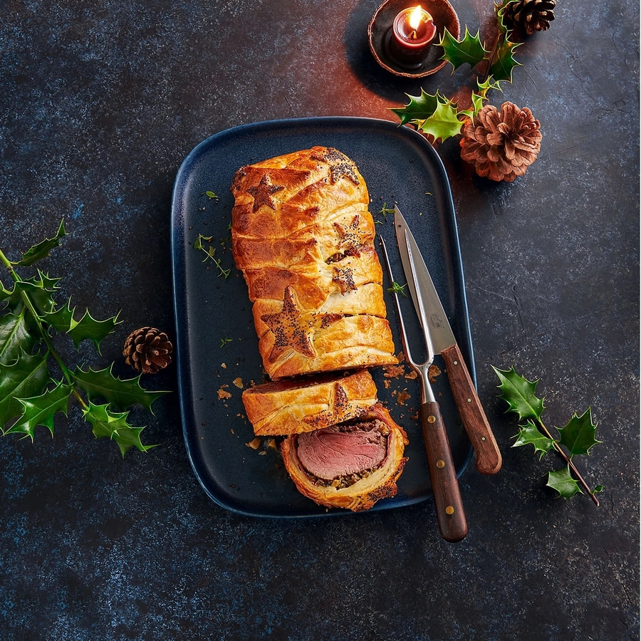 BETTY BOSSI Backblech Filet im Teig, Flechtmuster - Set Blech Grau NEU