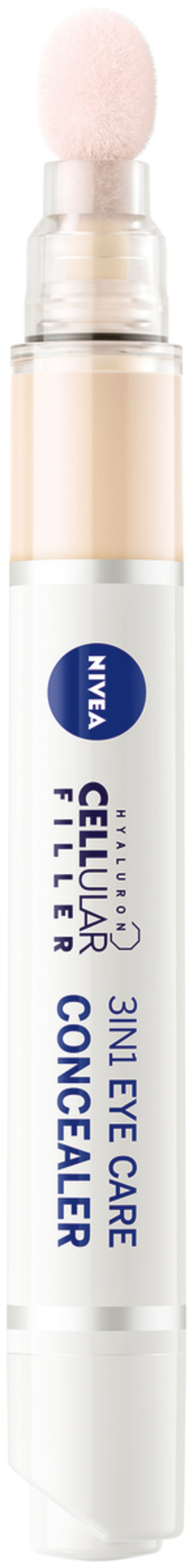 Nivea Cellular Filler Concealer, 3 in 1 Augenpflege, Kosmetikprodukt, Stift
