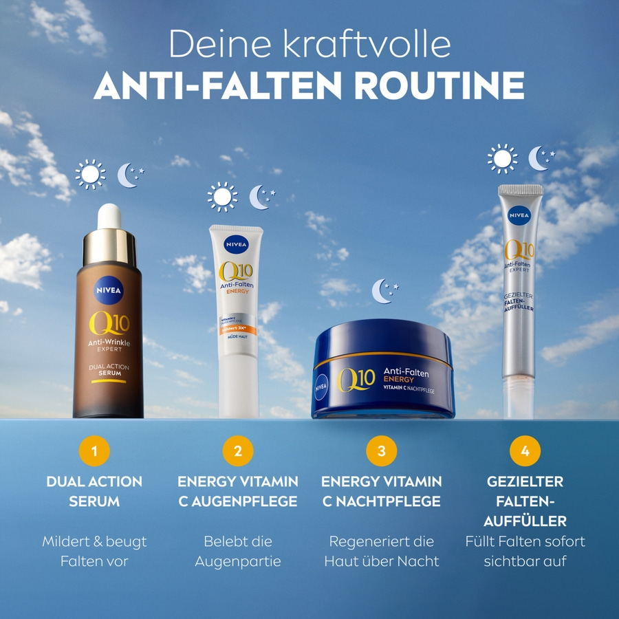 NIVEA Q10 Energy Anti-Falten Nachtpflege 50ml