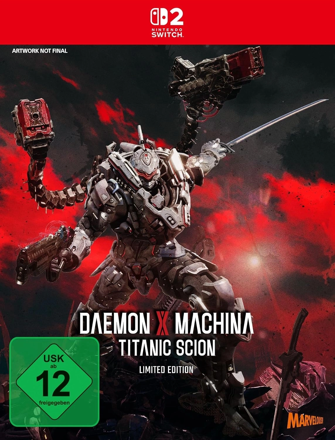 Daemon X Machina: Titanic Scion Limited Edition für Nintendo Switch mit USK 12 Freigabe