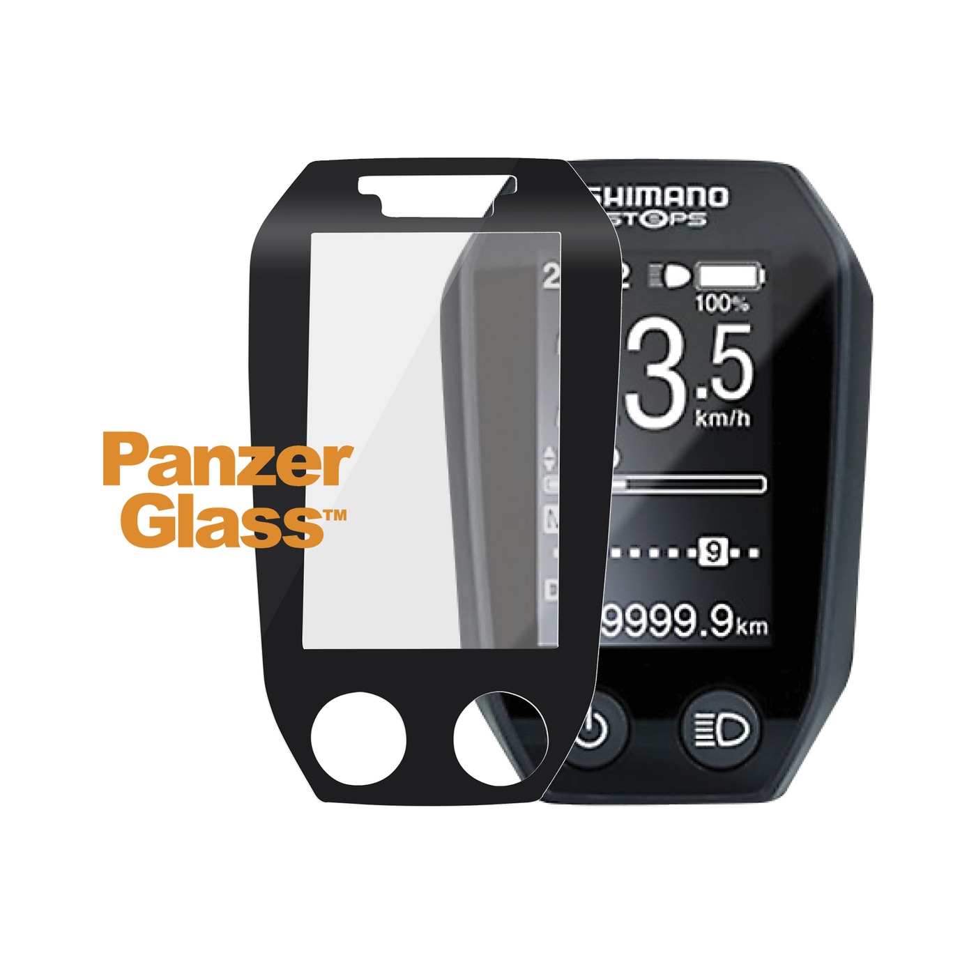 PanzerGlass™ Shimano Steps E6010 - Anti-glare | Watch Screen Protector Glass