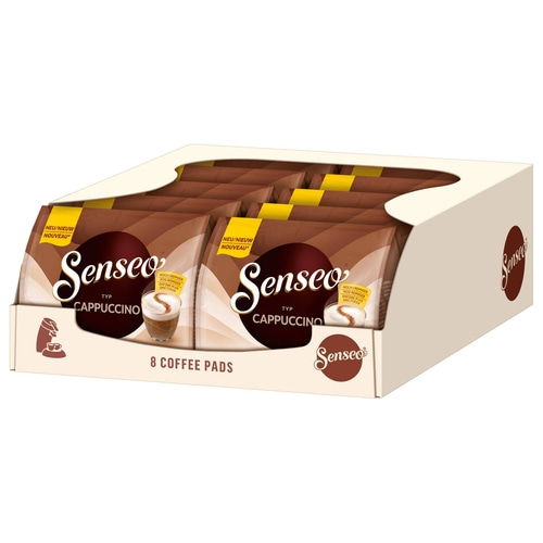 SENSEO Pads Typ Cappuccino Senseopads weich cremig 10 x 8 Getränke Kaffeepads